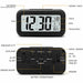Reloj despertador con pantalla digital LED, calendario, temperatura, luz de fondo - Quierox - Tienda Online