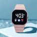 Reloj digital LED para niños, reloj deportivo militar de silicona - Quierox - Tienda Online