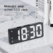 Reloj digital multifuncional LED SZ-810, pantalla grande, reloj despertador - Quierox - Tienda Online