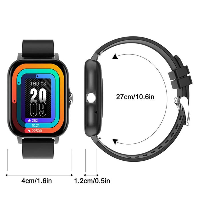 Reloj inteligente con Bluetooth, llamadas, Con Monitoreo De Actividad Física, unisex - Quierox - Tienda Online