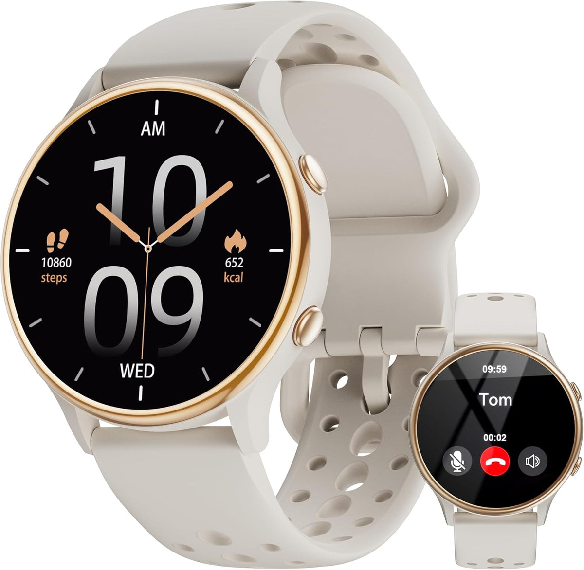 Reloj inteligente KEEPONFIT para mujer, rastreador de actividad física ...