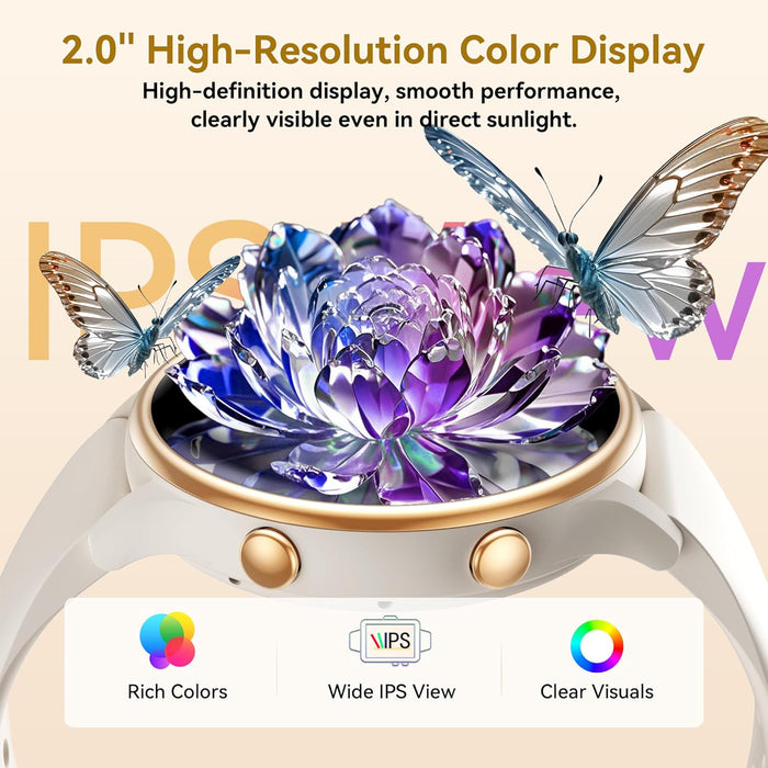 Reloj inteligente KEEPONFIT para mujer, rastreador de actividad física - Quierox - Tienda Online