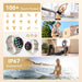 Reloj inteligente KEEPONFIT para mujer, rastreador de actividad física - Quierox - Tienda Online