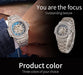 Reloj mecánico automático LONGLUX para hombre, relojes de lujo - Quierox - Tienda Online