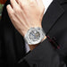 Reloj mecánicos para hombre Reloj automático para hombre de acero inoxidable - Quierox - Tienda Online