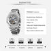 Reloj mecánicos para hombre Reloj automático para hombre de acero inoxidable - Quierox - Tienda Online