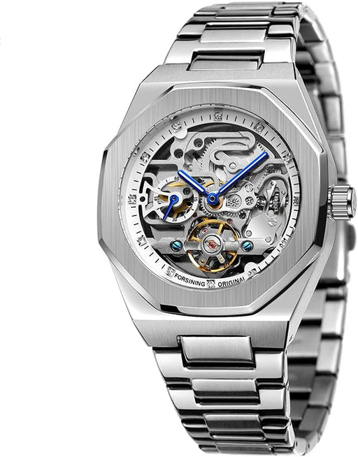 Reloj mecánicos para hombre Reloj automático para hombre de acero inoxidable - Quierox - Tienda Online