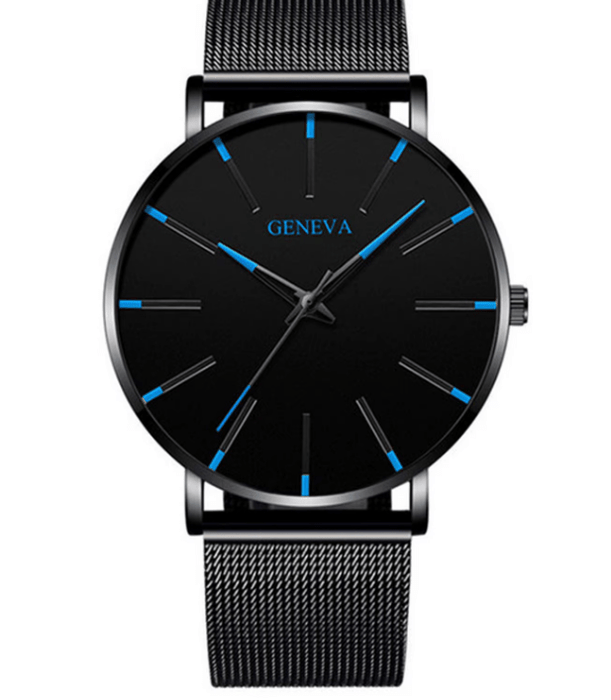 Relojes ultrafinos de moda para hombre Reloj de cuarzo - Quierox - Tienda Online