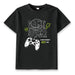 Remeras de Niño con dibujo de Consola Juego Estampado Letras - Quierox - Tienda Online