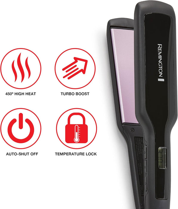 Remington plancha de pelo con tecnología antiestática - Quierox - Tienda Online