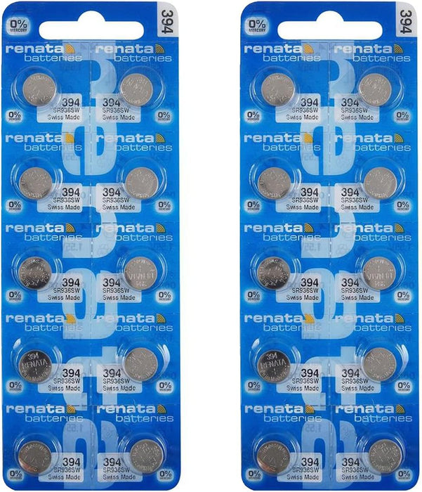 Renata 373 SR916SW Baterías – 1.55 V Óxido de Plata 373 Batería de reloj (10 unidades) - Quierox - Tienda Online