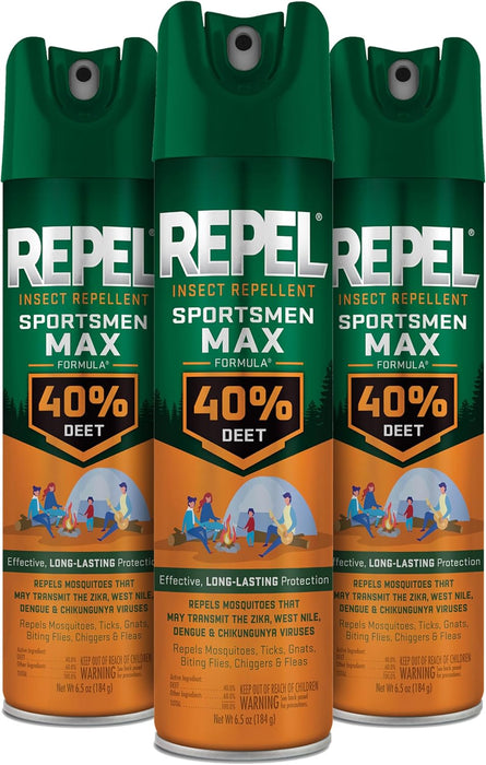Repel Repelente de Insectos Sportsmen Max Fórmula 40% DEET - Quierox - Tienda Online