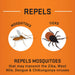 Repelente de insectos en aerosol Repel Sportsmen Max Formula, 40 % DEET, 8.125 onzas - Quierox - Tienda Online