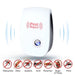 Repelente ultrasónico electrónico para control de plagas, insectos, ratas, arañas y cucarachas - Quierox - Tienda Online