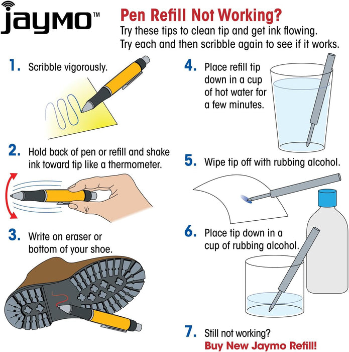 Repuesto Jaymo para Cross Selectip 8521 - 111 mm de largo - Recambio de bolígrafo de gel - Quierox - Tienda Online