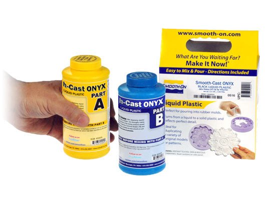 Resina de uretano Smooth - Cast Onyx Slow - Ultra Black - Unidad de pinta - Quierox - Tienda Online