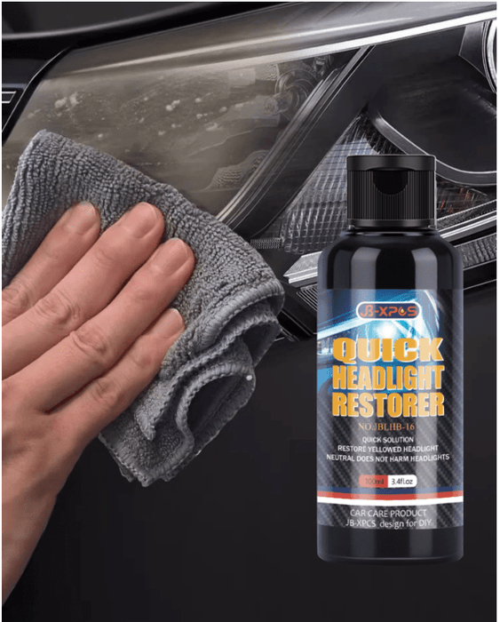 Restauración de faros de coche, reparación del amarilleo oxidativo, polímero líquido - Quierox - Tienda Online