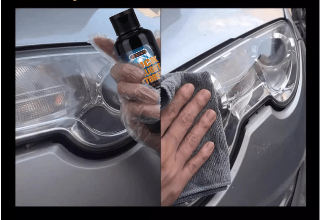 Restauración de faros de coche, reparación del amarilleo oxidativo, polímero líquido - Quierox - Tienda Online