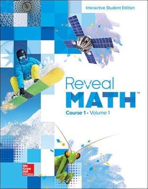 Reveal Math Course 1, Edición interactiva para estudiantes, Volumen 1 en Ingles - Quierox - Tienda Online