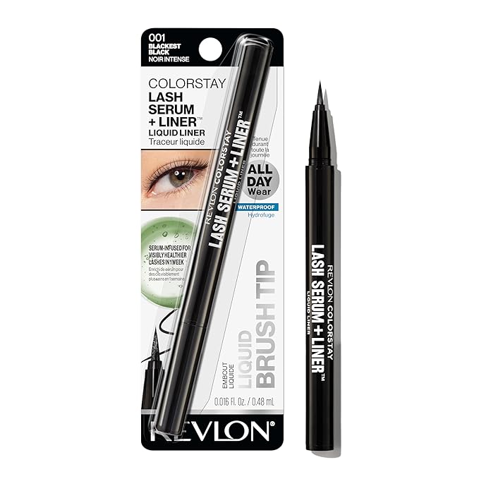 REVLON ColorStay - Suero de pestañas + forro, delineador de ojos impermeable - Quierox - Tienda Online