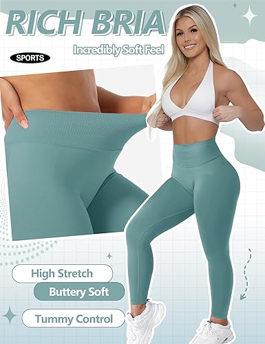 RICH BRIA Leggings con efecto push - up para mujer - Quierox - Tienda Online