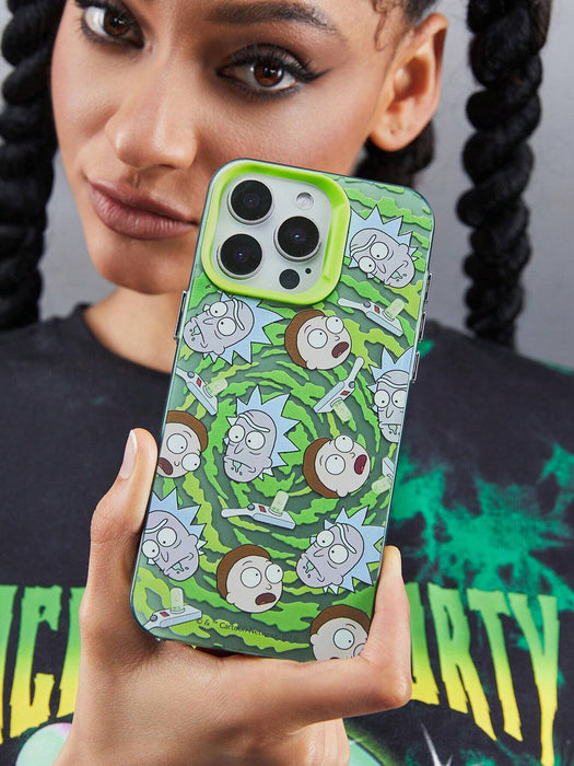 Rick y Morty X SHEIN Funda para teléfono con estampado - Quierox - Tienda Online
