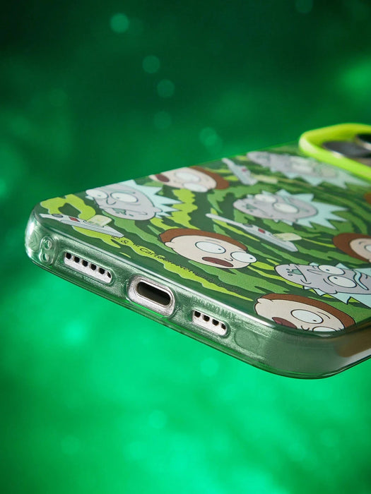 Rick y Morty X SHEIN Funda para teléfono con estampado - Quierox - Tienda Online