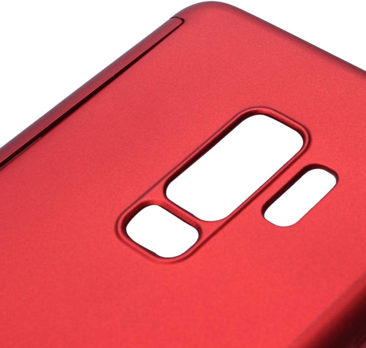 RIKEL de para Galaxy S9 Plus, a de golpes, color rojo - Quierox - Tienda Online