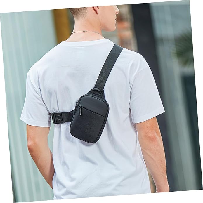Riñonera Ajustable Para Hombre y Mujer, Bolso Pecho De Poliéster Resistente Al Desgaste, Estilo Casual Para Exteriores - Quierox - Tienda Online