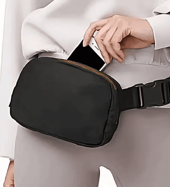 Riñonera informal para hombre y mujer, bolso de pecho con cremallera, portátil, para deportes al aire libre - Quierox - Tienda Online