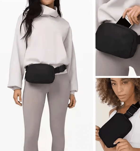 Riñonera informal para hombre y mujer, bolso de pecho con cremallera, portátil, para deportes al aire libre - Quierox - Tienda Online