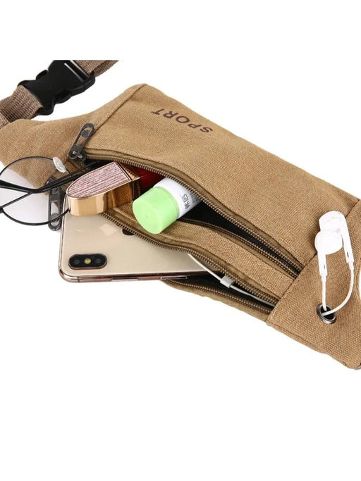 Riñonera para teléfono para deportes al aire libre, billetera Invisible multifuncional - Quierox - Tienda Online