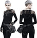 Riñonera Steampunk de piel gótica para hombre y mujer, estilo bandolera, estilo gótico - Quierox - Tienda Online