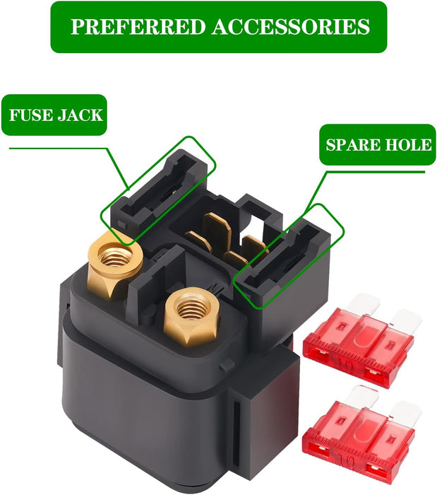 Road Passion Relé solenoide de arranque para Yamaha YFZ450 YFZ45 2004 - 2008 - Quierox - Tienda Online