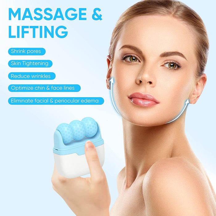 Rodillo de hielo de dos formas para rostro y cuerpo - Quierox - Tienda Online