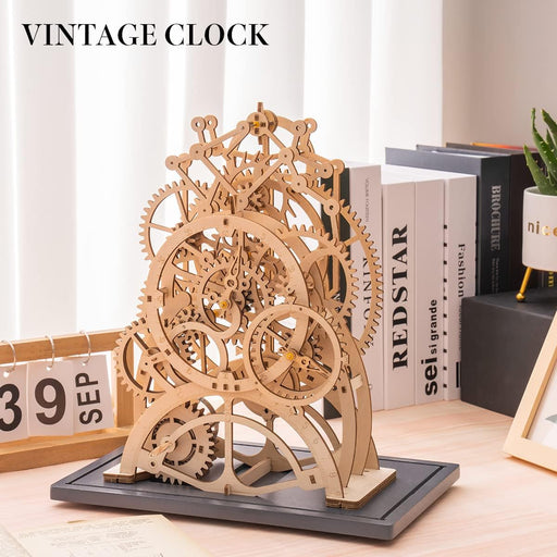 ROKR Kit de reloj rompecabezas de madera 3D de 166 piezas Rompecabezas de madera - Quierox - Tienda Online