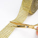 Rollo de cinta de diamantes de imitación de 20 yardas para manualidades, 2 rollos (dorado) - Quierox - Tienda Online