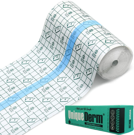 Rollos de vendajes impermeables para el cuidado posterior de tatuajes, 6 pulgadas x 2,2 yardas - Quierox - Tienda Online