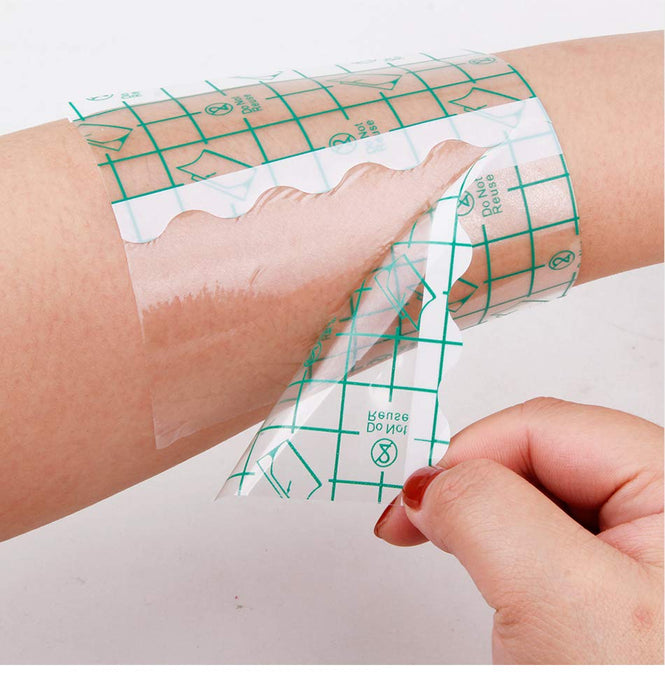 Rollos de vendajes impermeables para el cuidado posterior de tatuajes, 6 pulgadas x 2,2 yardas - Quierox - Tienda Online