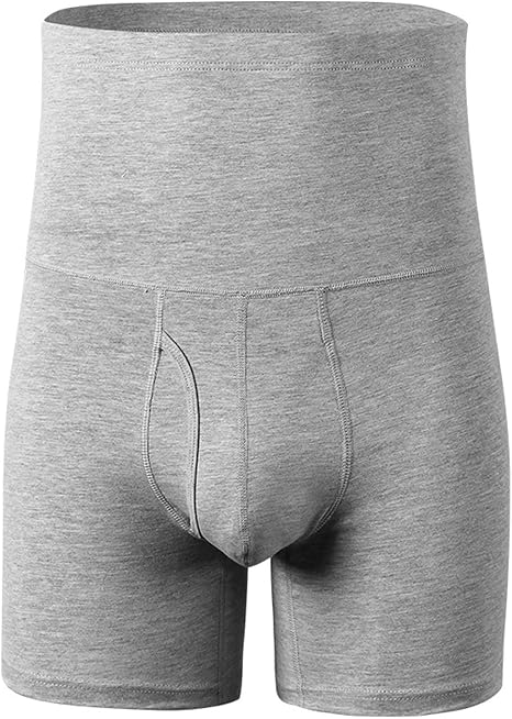Ropa interior de algodón para hombre, de cintura alta, control de abdomen - Quierox - Tienda Online