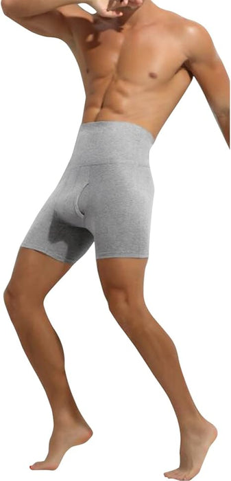 Ropa interior de algodón para hombre, de cintura alta, control de abdomen - Quierox - Tienda Online