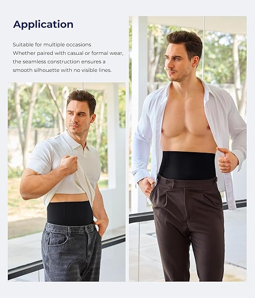Ropa interior moldeadora para hombre, control de abdomen, pantalones cortos de compresión, moldeador corporal adelgazante - Quierox - Tienda Online