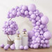 RUBFAC 129 globos de color morado pastel de diferentes tamaños de 18", 12", 10" y 5" - Quierox - Tienda Online