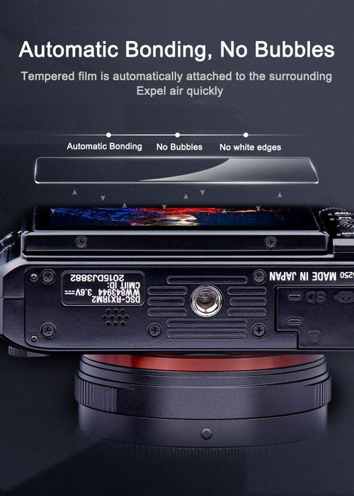 RX100 - Protector de pantalla para Sony, cristal templado antiburbujas - Quierox - Tienda Online