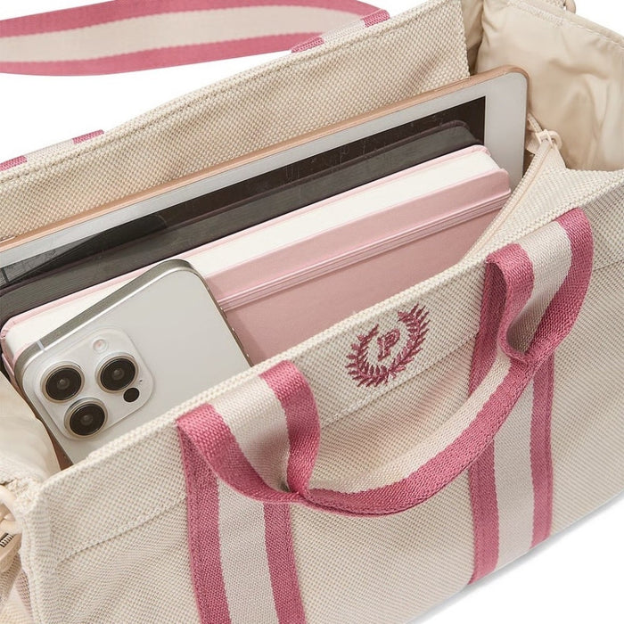 Victoria's Secret Bolso bandolera de lona pink