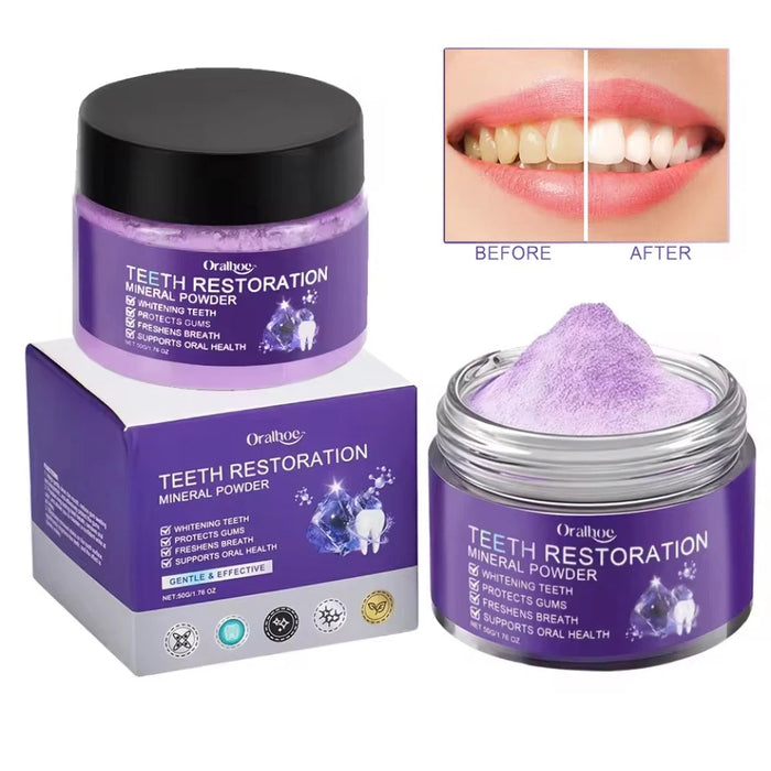 Polvo mineral para la restauración dental Oralhoe 50 g