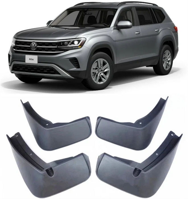 Juego completo de guardabarros y faldones para VW Atlas SUV 2018-2026
