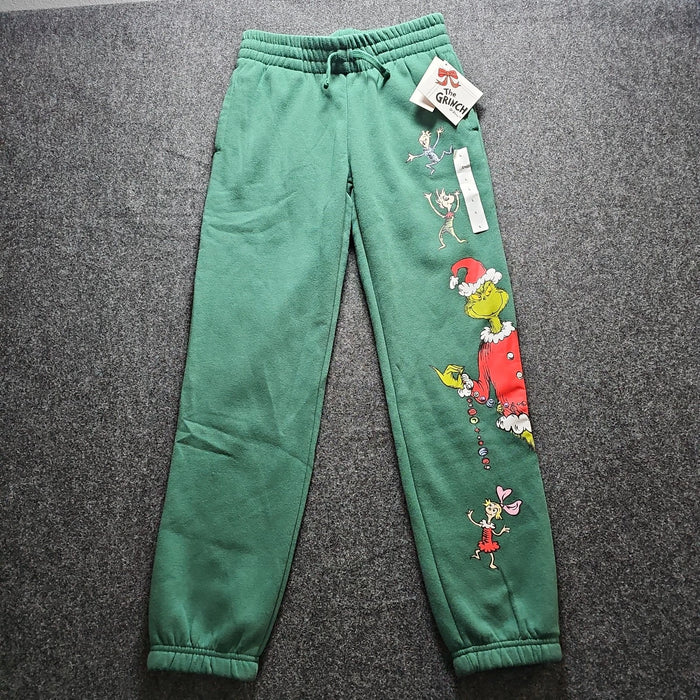 Pantalones deportivos verdes para niños de El Grinch
