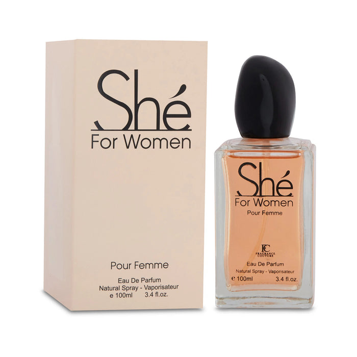 Perfume para mujer Fragrance Couture SHE 3.4 SP W de 100 ml