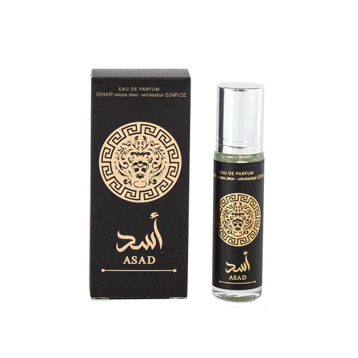 ASAD Aceite Perfume Roll On Unisex Eau De Parfum 10ML Para Mujeres Hombres Tamaño Viaje